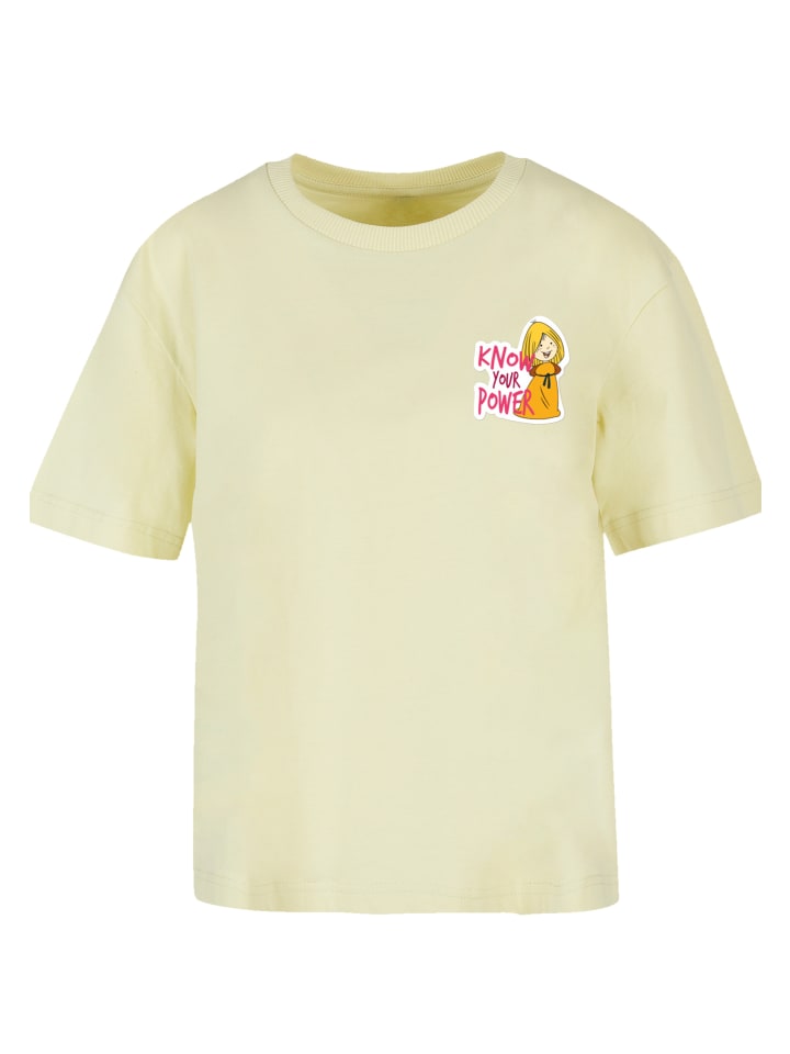 

Футболка Everyday Tee Wickie Know Your Power нежно-желтого цвета F4NT4STIC, Желтый, Футболка Everyday Tee Wickie Know Your Power нежно-желтого цвета F4NT4STIC