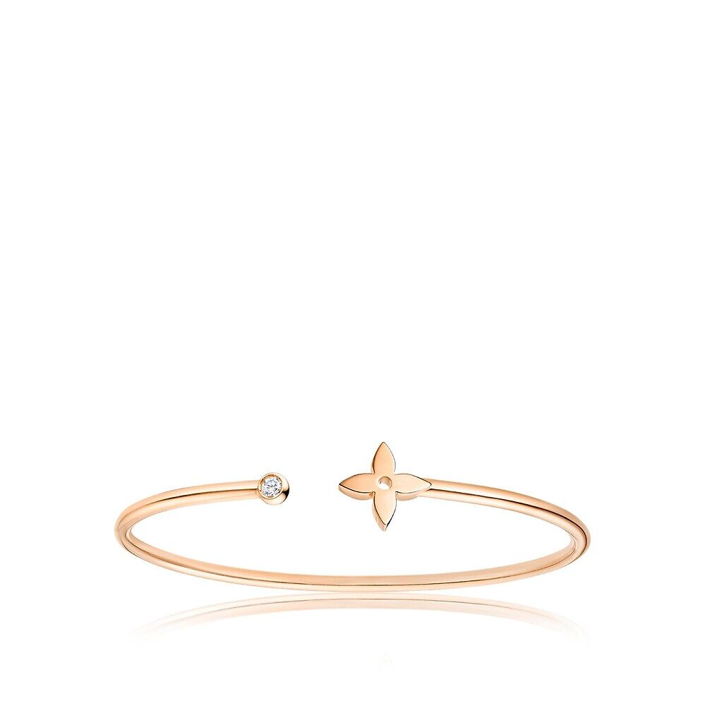 

Браслет Idylle Blossom Twist, розовое золото Louis Vuitton, розовый
