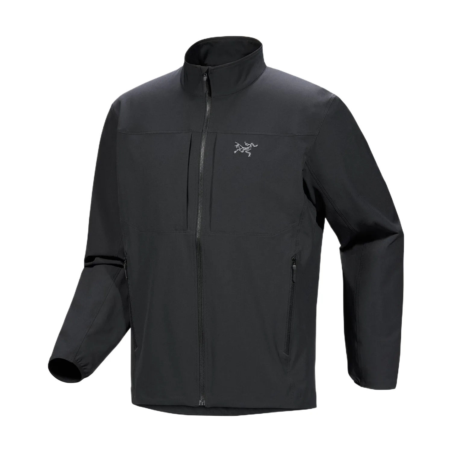 Мужская куртка Gamma Soft Shell Arcteryx, Black Sapphire/Black Sapphire — фото 2