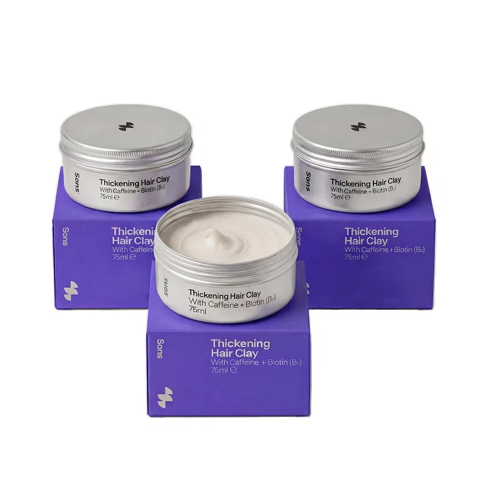 Глина для утолщения волос «Thickening Hair Clay» от Sons Sons