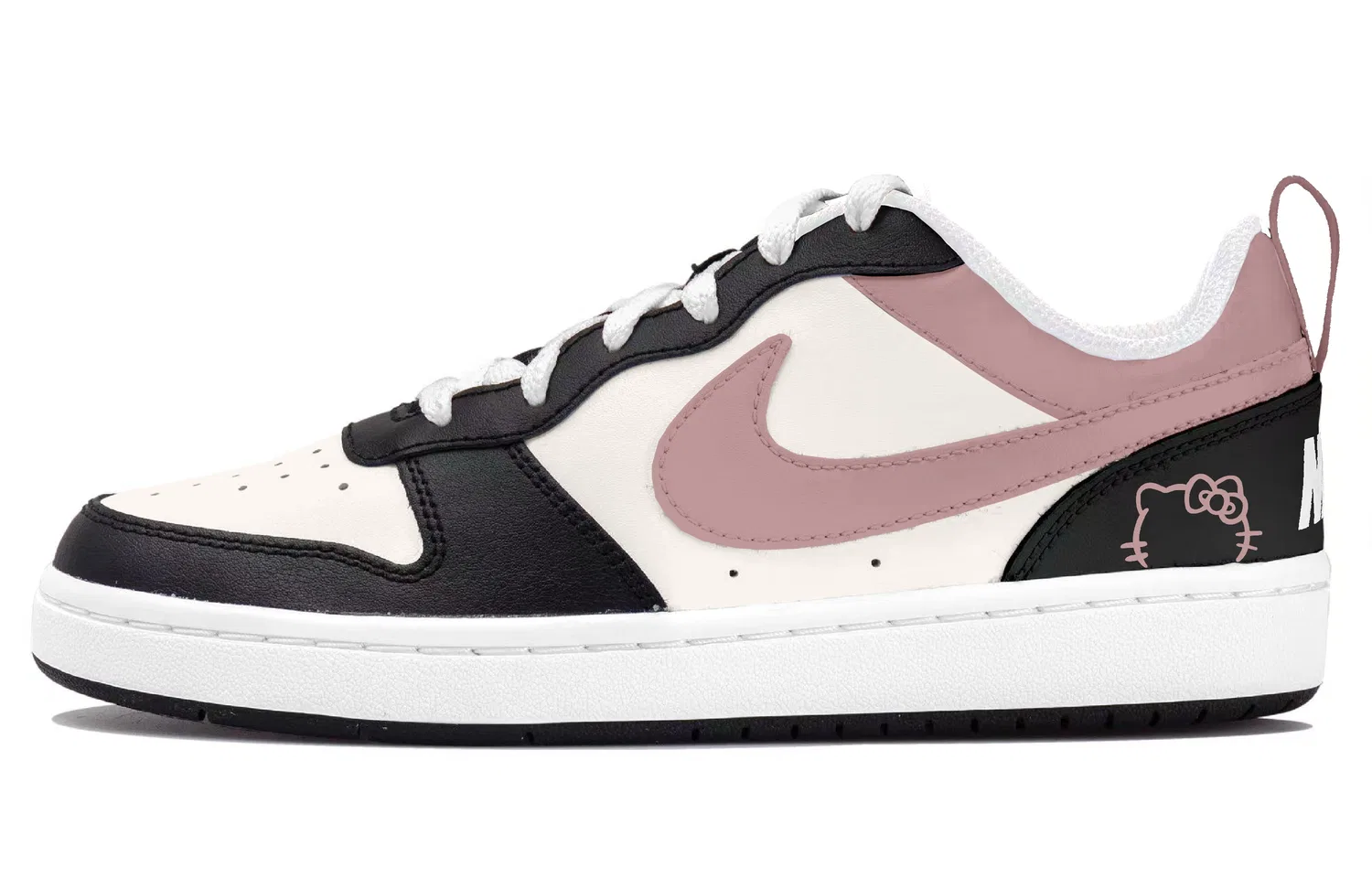 Кроссовки для скейтбординга Nike Court Borough Pink Ink Heartbeat низкие розовые