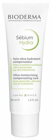 

Bioderma Sébium Hydra 40 мл Увлажнение жирной кожи