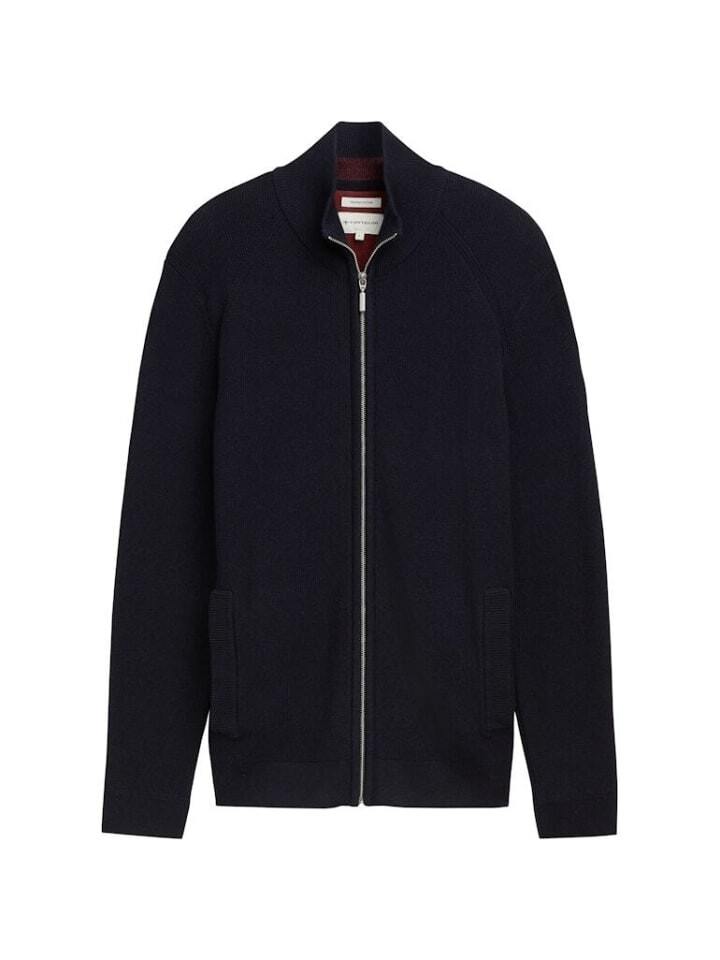 

Пуловер Tom Tailor Pullover, цвет knitted navy melange