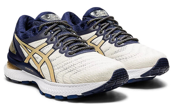 Кроссовки гель нимбус 22 Asics, белый — фото 3