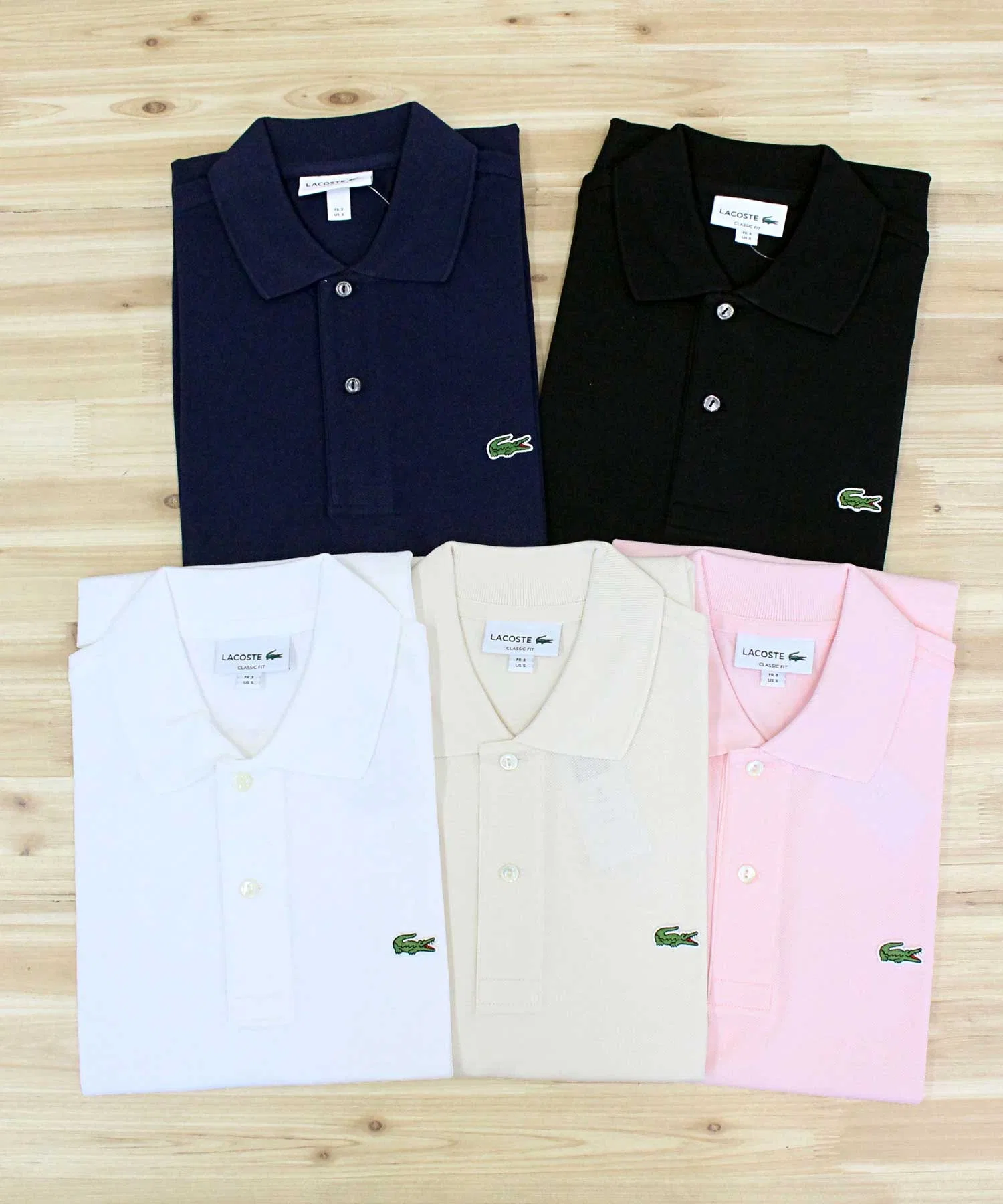 Рубашка-поло LACOSTE L.12.12 однотонная, хлопок — фото 2