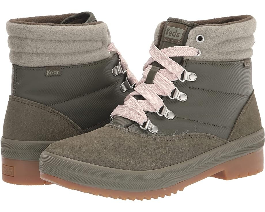 

Ботинки Keds Camp Boot, оливковый