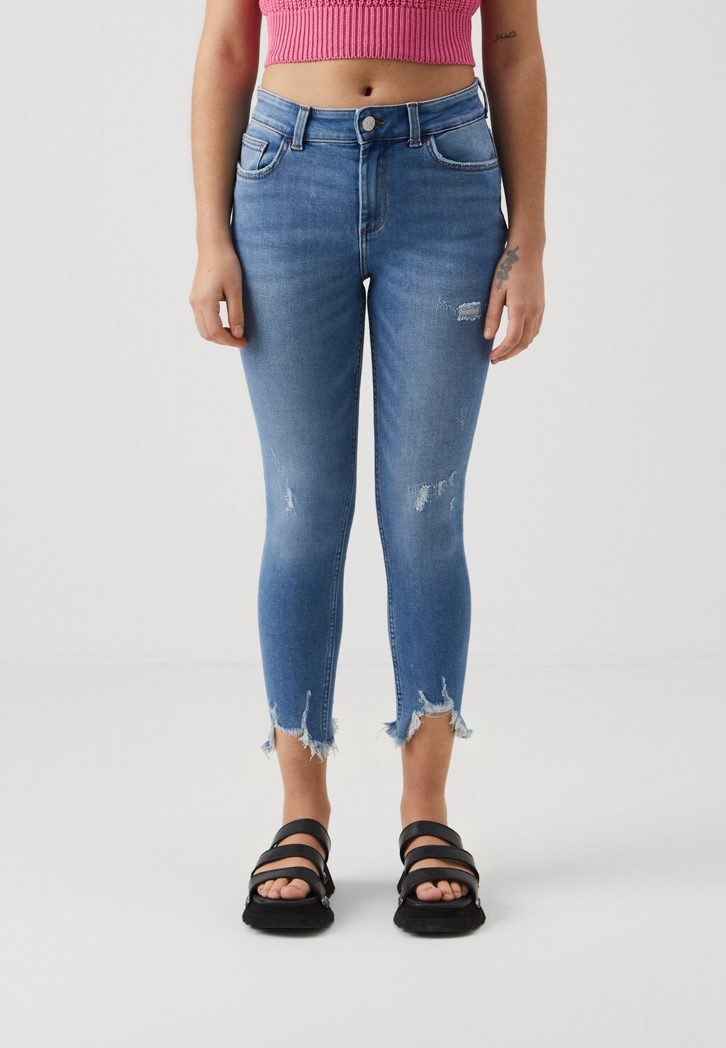 

Джинсы Skinny Fit ONLHUSH MID WAIST ONLY Petite, цвет light blue denim