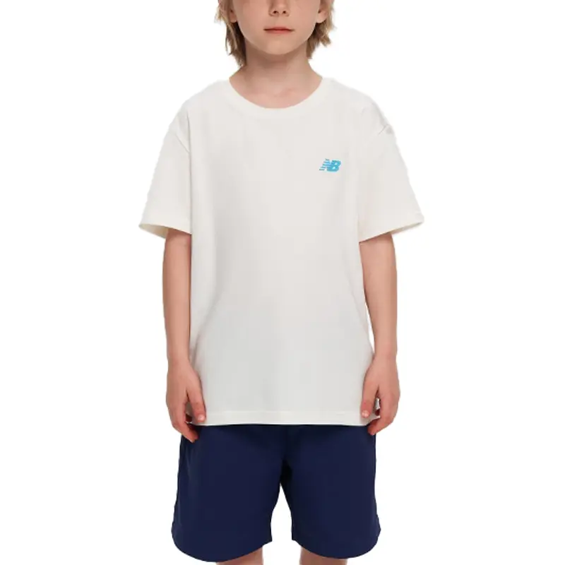 New Balance Повседневный спортивный костюм 2 предмета blue white для детей 3-7 лет — фото 4