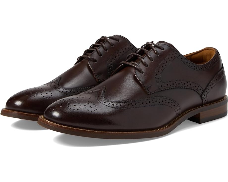 

Оксфорды Florsheim Rucci Wing Tip, коричневый