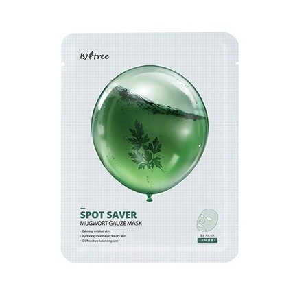 

Марлевая маска Spot Saver с полынью, Isntree