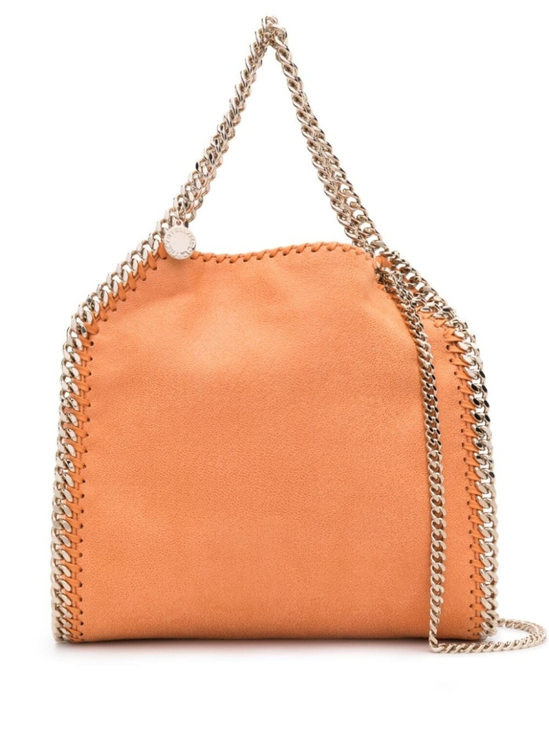 

Сумка-тоут Falabella размера мини Stella McCartney, оранжевый
