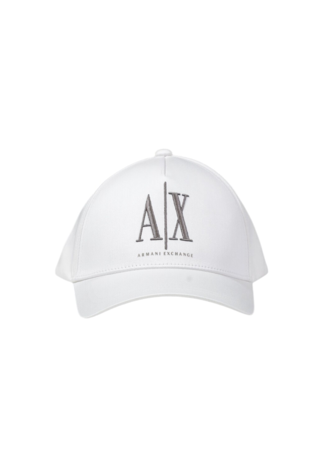 

Бейсболка Armani Exchange с вышитым логотипом, белый/серый