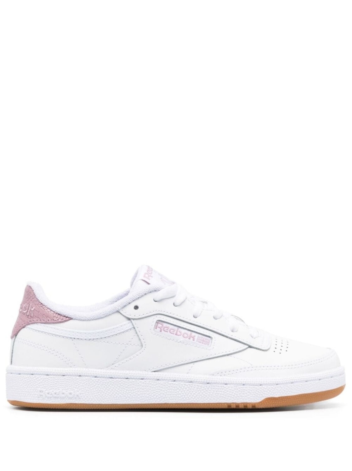 

Кроссовки Reebok With Logo, белый/розовый