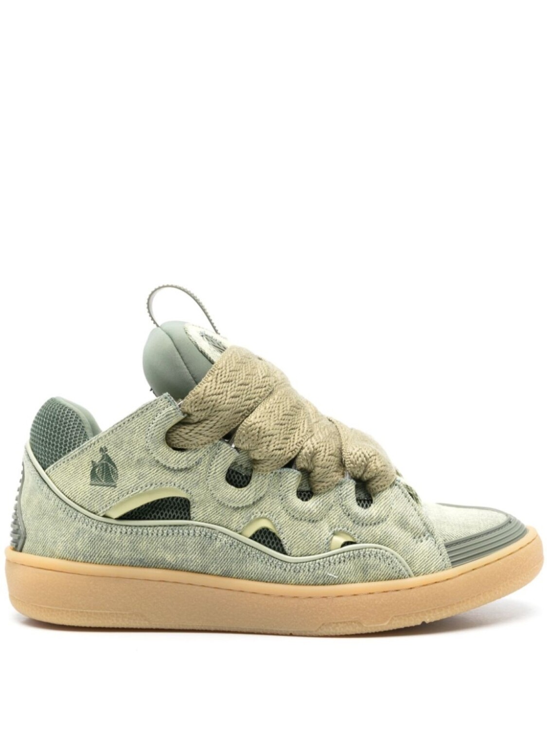 

Lanvin кроссовки Curb, зеленый