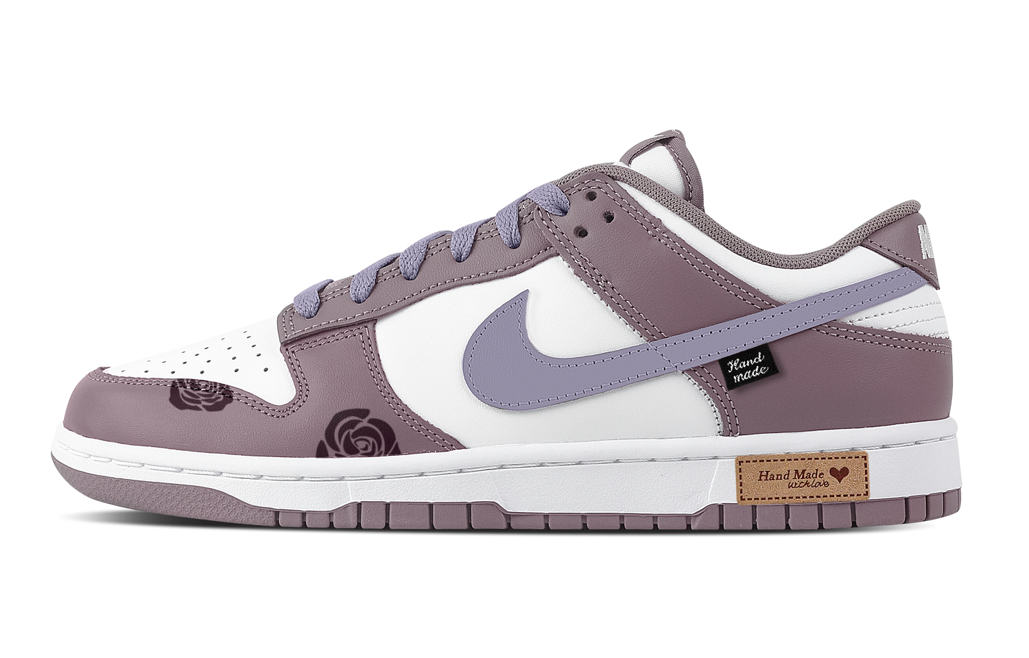 

Dunk Dusk Rose устойчивые к истиранию низкие скейтерские кроссовки unisex Nike, фиолетовый