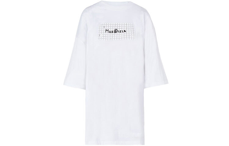 

Футболка женская белая Mm6 Maison Margiela