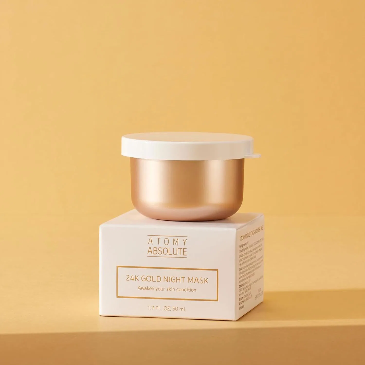 Маска для лица — Ночная Absolute 24K Gold Night Mask, Atomy, 50 мл — фото 2