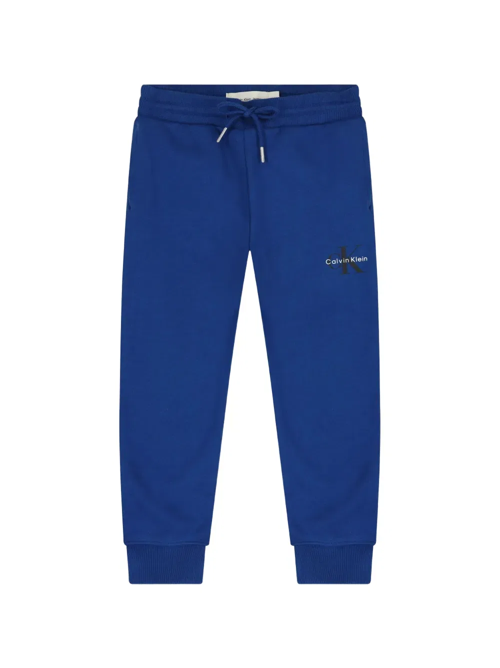 Спортивные штаны на шнуровке Calvin Klein Kids, синий