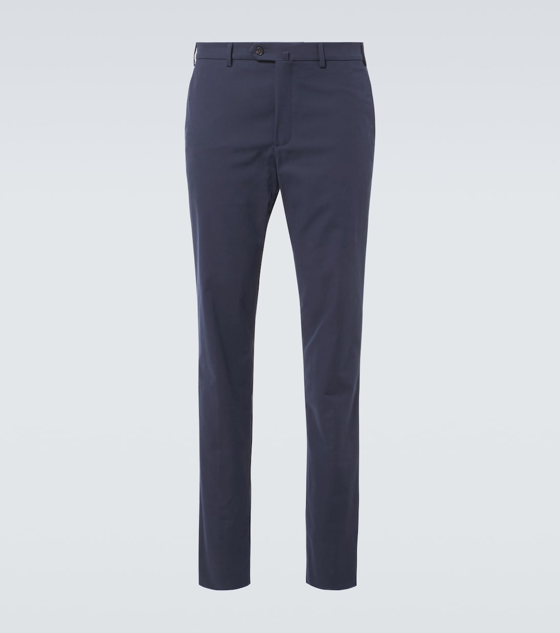 

Карло прямые брюки из сатина с хлопком Loro Piana, Baby Light Blue