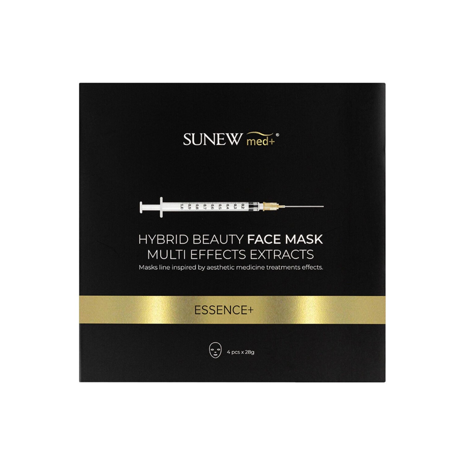 

Тканевая маска для лица со слизью улитки Sunewmed+ Essence+, 4 шт