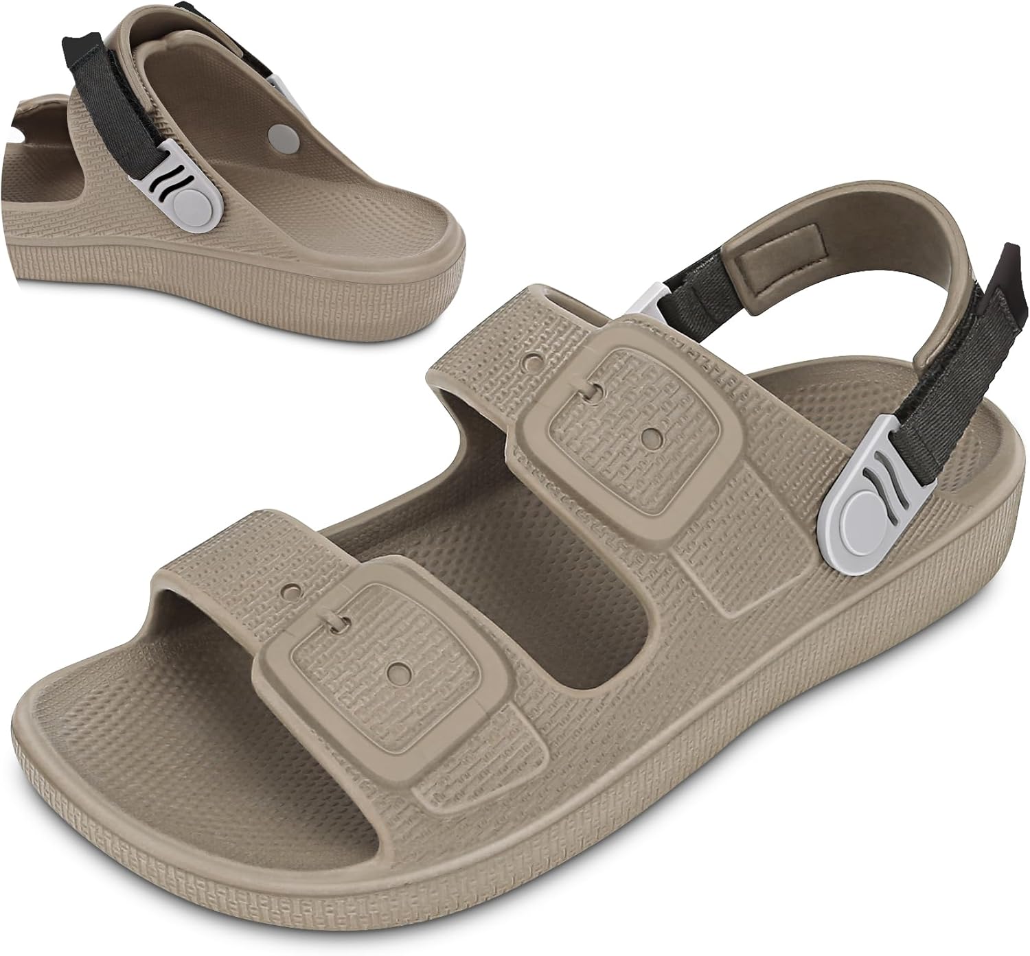 

Мужские сандалии BBMVP, пляжные сандалии и шлепанцы, удобные летние тапочки и пляжная обувь для мужчин, легкие и нескользящие, черные шлепанцы, удобные шлепанцы размер 8-12