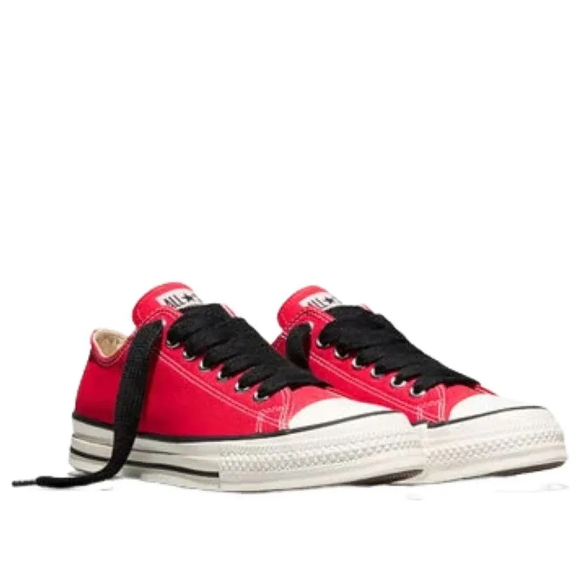 Кеды Converse Chuck Taylor Low Throwback 'Red Vintage White' A17830C, красный — фото 3