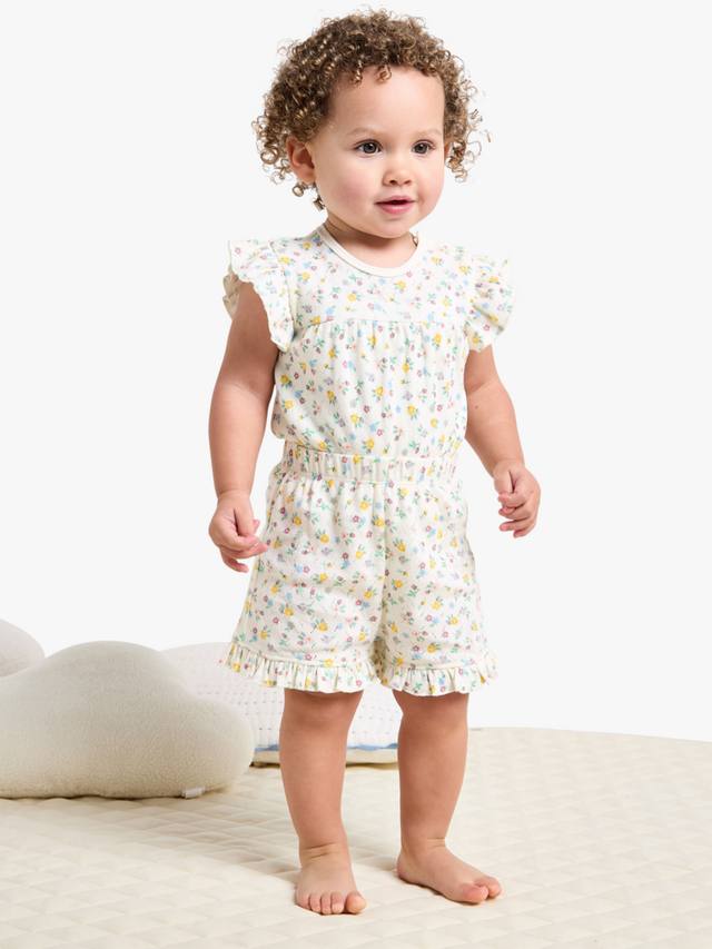 

Комплект детского боди и шортиков Mini Cuddles, белый