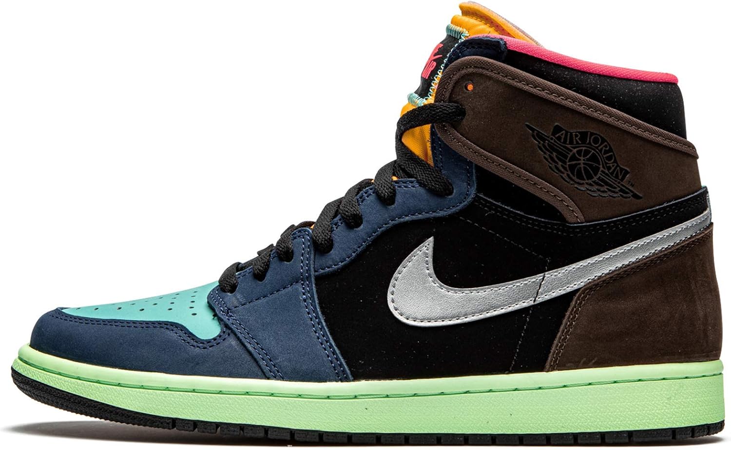 

Мужские кроссовки Nike Air Jordan 1 Retro High OG, Baroque Brown/Black/Laser Orange