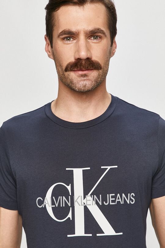

Футболка Calvin Klein Jeans, темно-синий