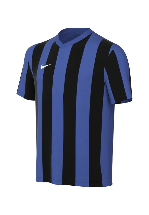 Полосатая спортивная футболка division v по футболу Nike Performance, Blauschwarz