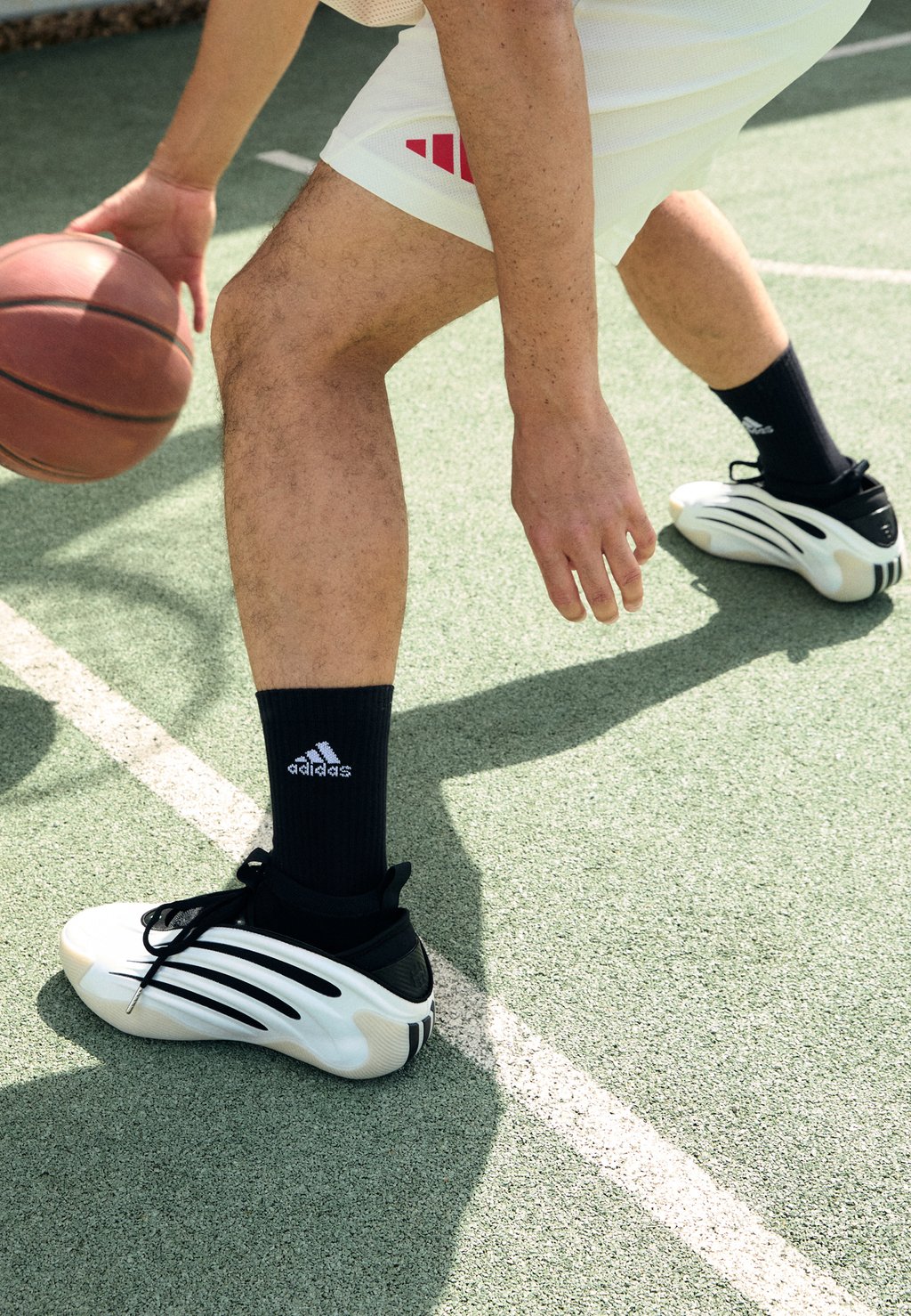 

Баскетбольные кроссовки HARDEN VOLUME 9 Adidas Performance, белый