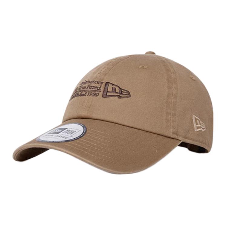 

New Era Хлопковая бейсболка унисекс цвета хаки, Khaki
