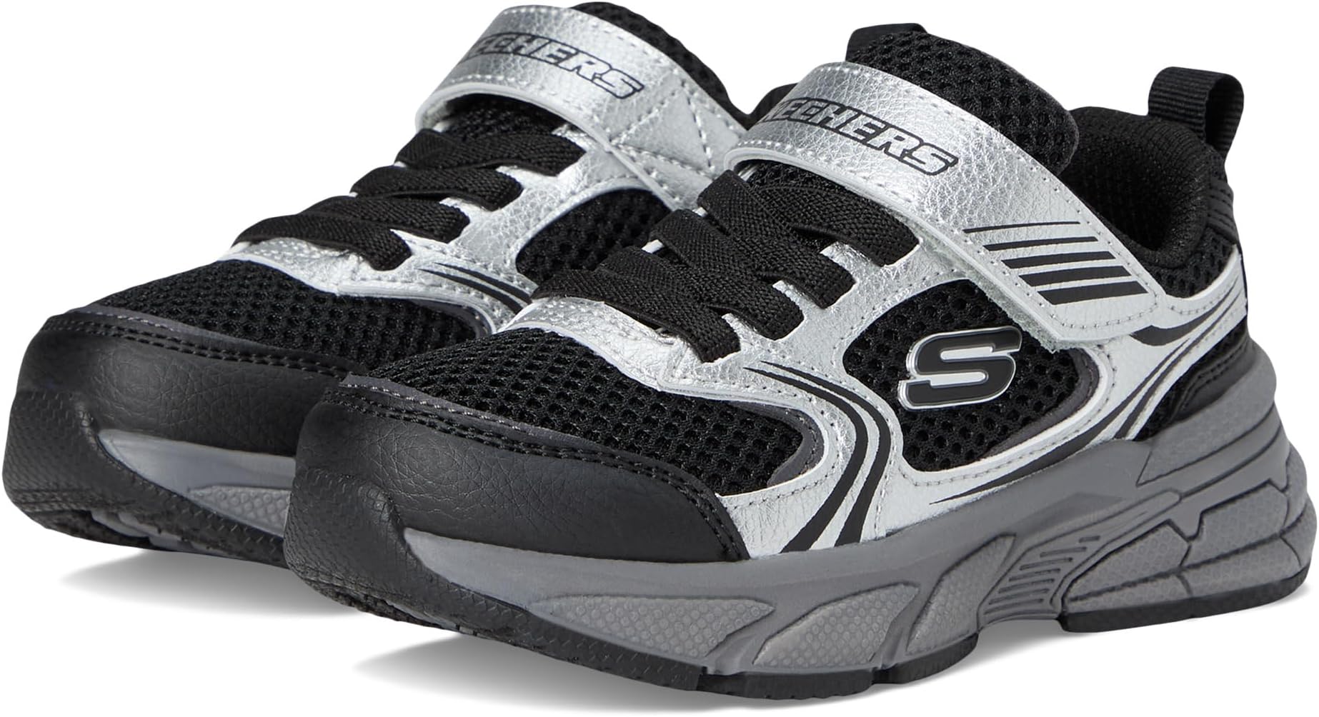 

Кроссовки SKECHERS KIDS Retro-graph 403857L, Silver/Black