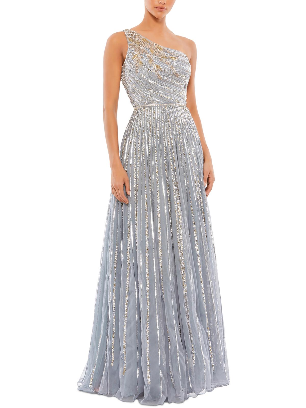 

Женское вечернее платье макси с украшениями Mac Duggal