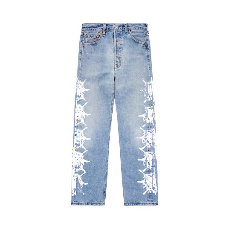 

Брюки Sp5der Vintage Web Denim, Blue