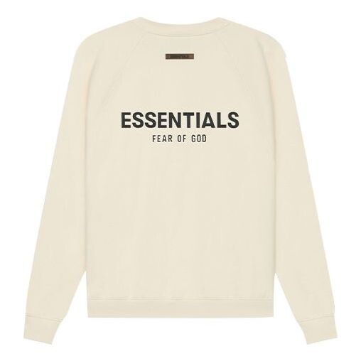 

Толстовка Fear of God Essentials SS21 Pull-Over Crewneck Buttercream Cream, бежевый