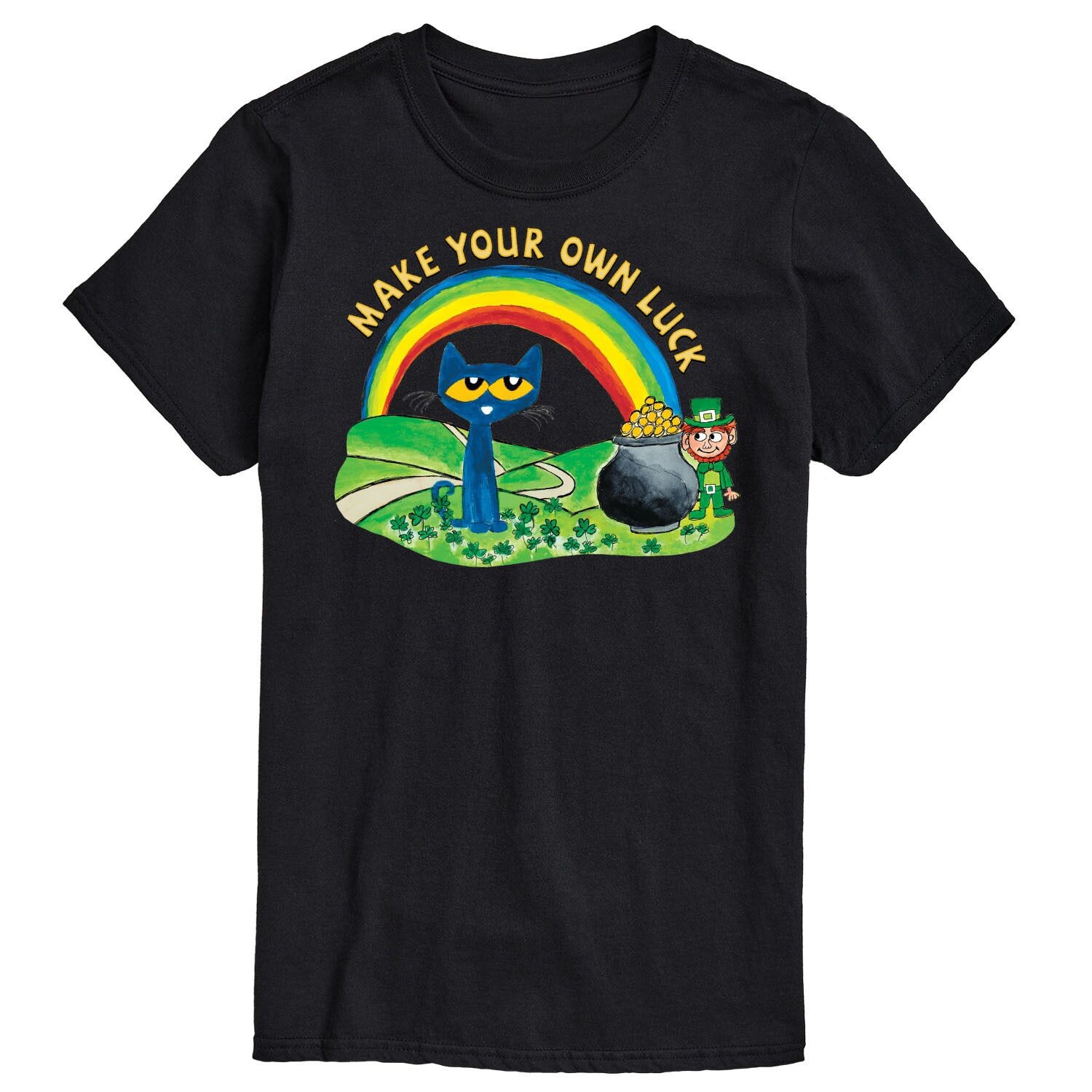 

Мужская футболка Pete The Cat Pot of Gold Licensed Character