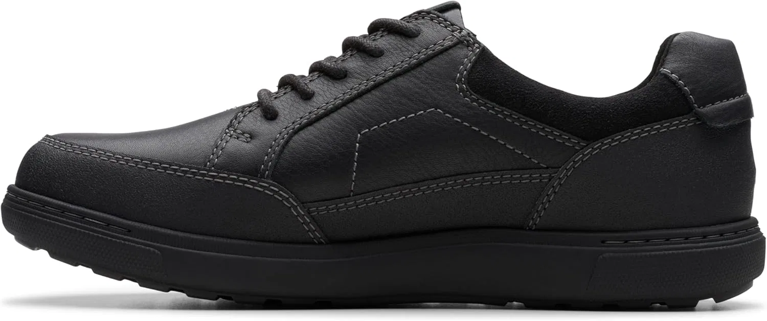 Мужские туфли Clarks Mapstone Logtx, черный/черный