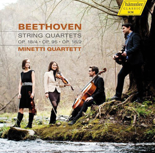 

CD диск Beethoven / Minetti-Quartett: String Quartets Op.18/2 & Op.18/4 & Op.95