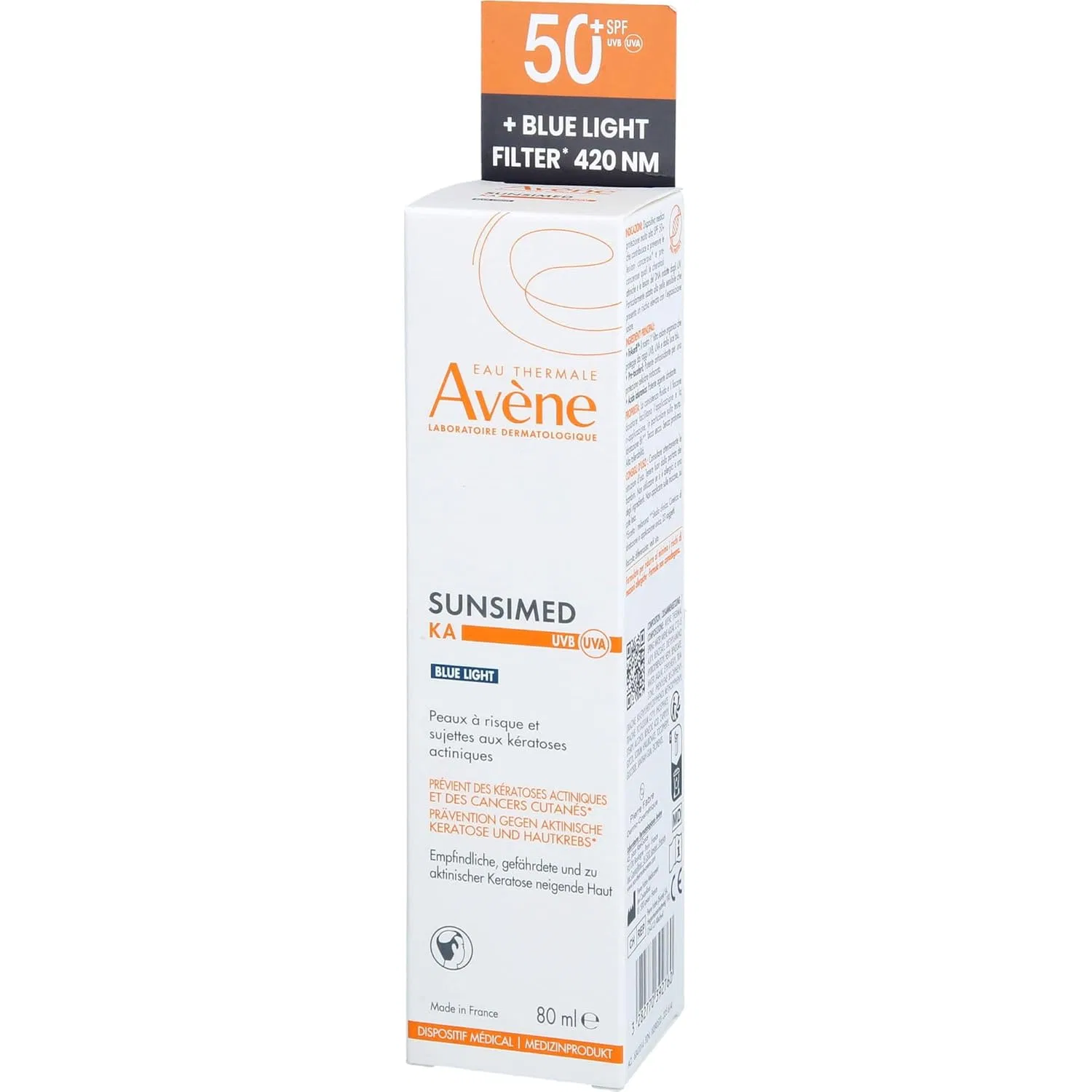 Солнцезащитный спрей Avène Sunsimed SPF 50+ для чувствительной кожи, 80 мл ‎Avene — фото 4
