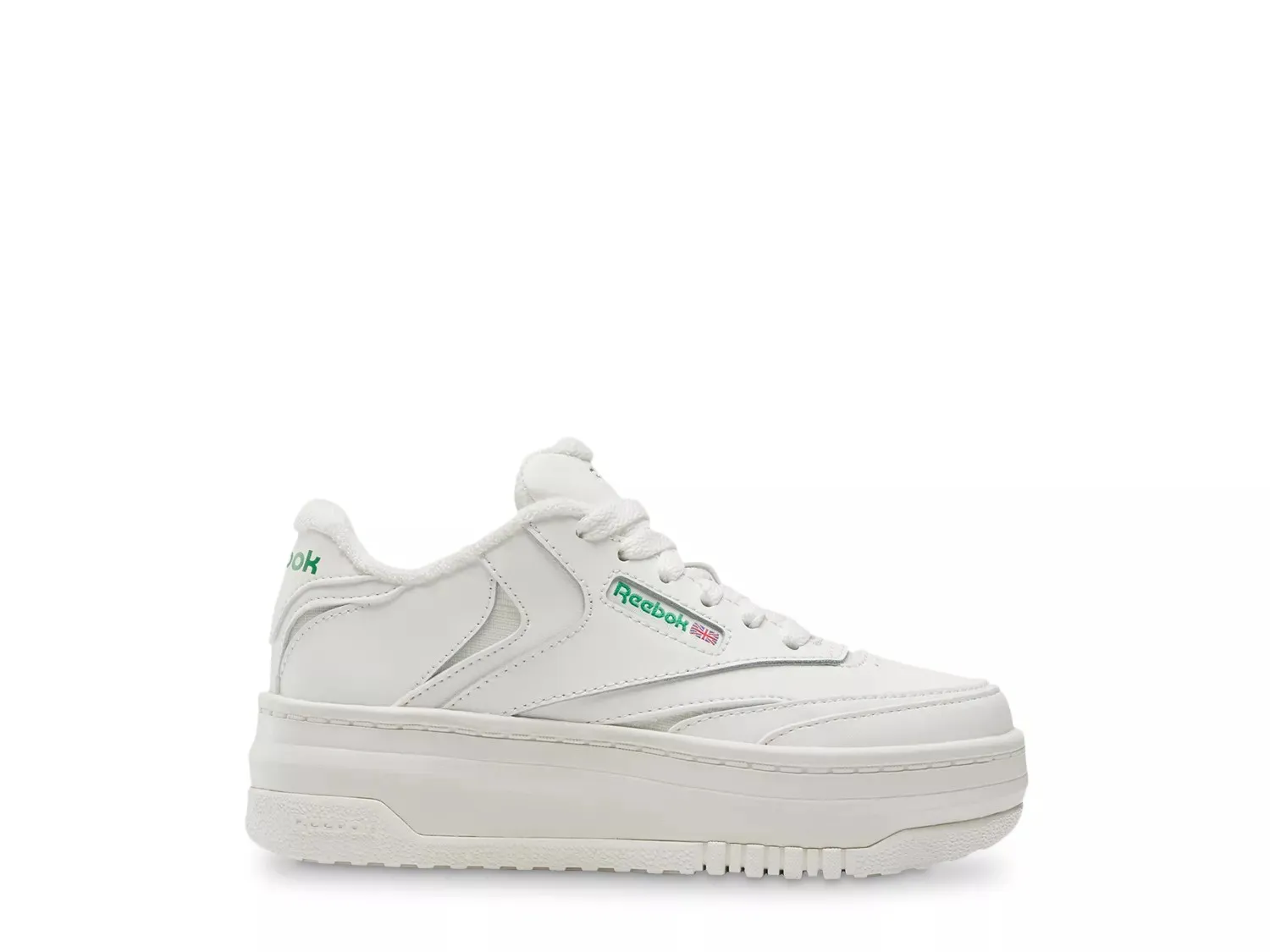 

Кроссовки Reebok Club C Extra — детские, мелово-белые