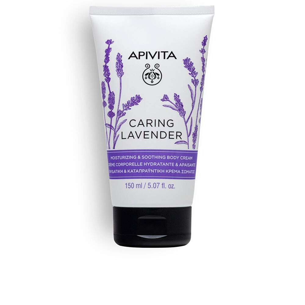 

Увлажняющий крем для тела Caring Lavender Crema Corporal Con Lavanda Apivita, 150 мл