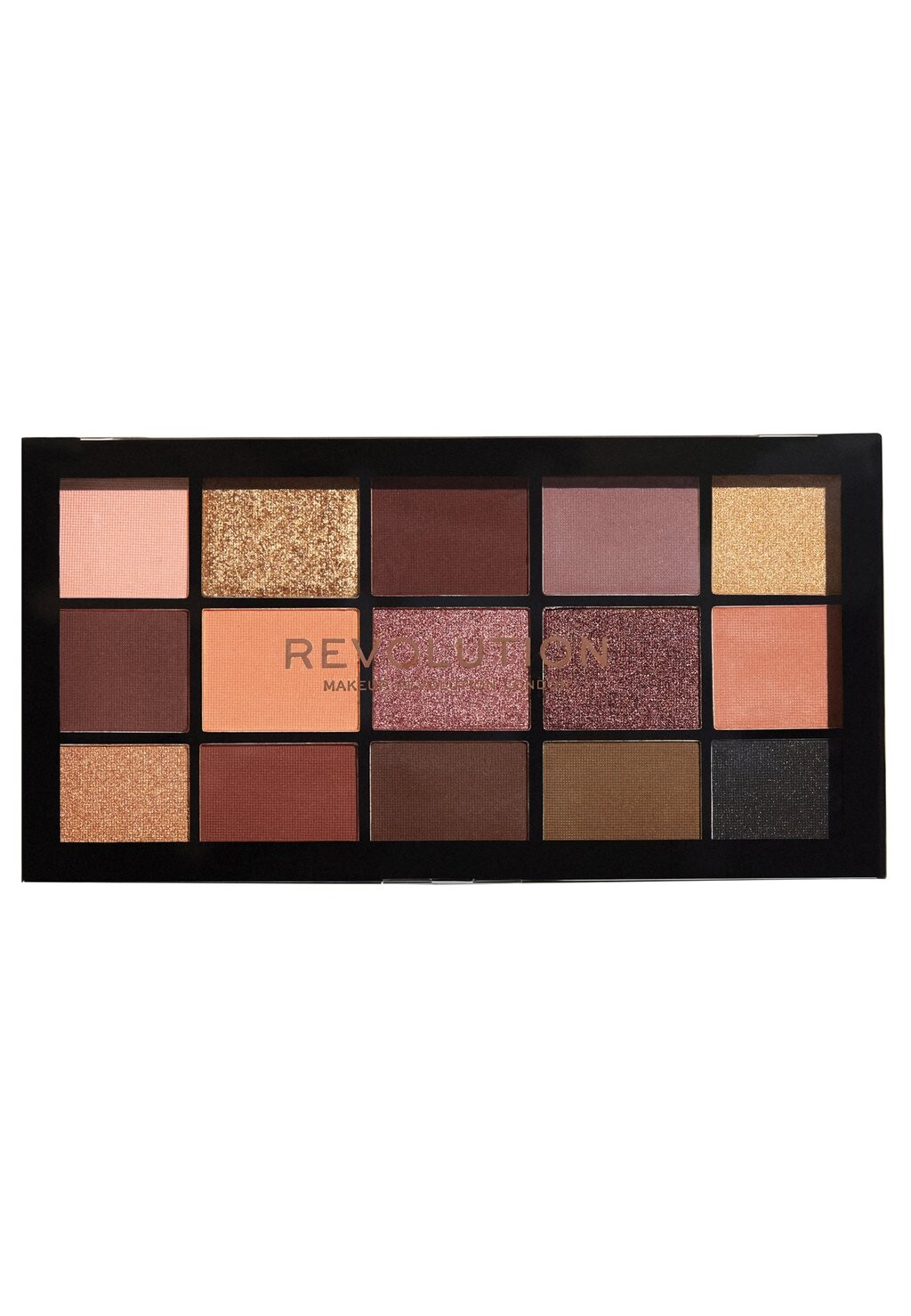 

Палитра теней для век EYESHADOW PALETTE RELOADED Makeup Revolution, цвет velvet rose