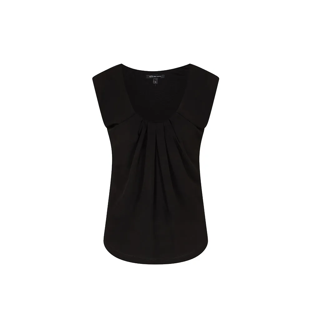 

Футболка Armani Exchange XW000785_AF16118 sleeveless V neck, черный