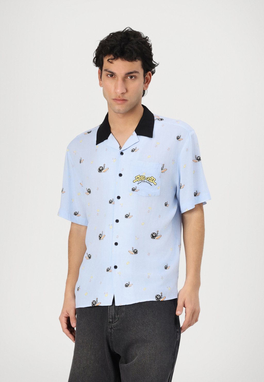 

Рубашка WINKOWSKI SURF UNISEX - Button-down blouse Santa Cruz, синий