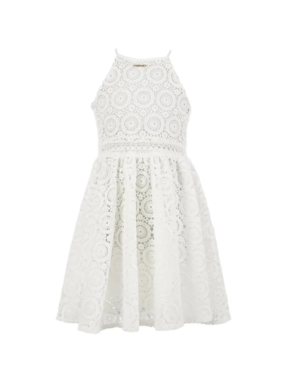 Платье из макраме Twinset Kids, белый