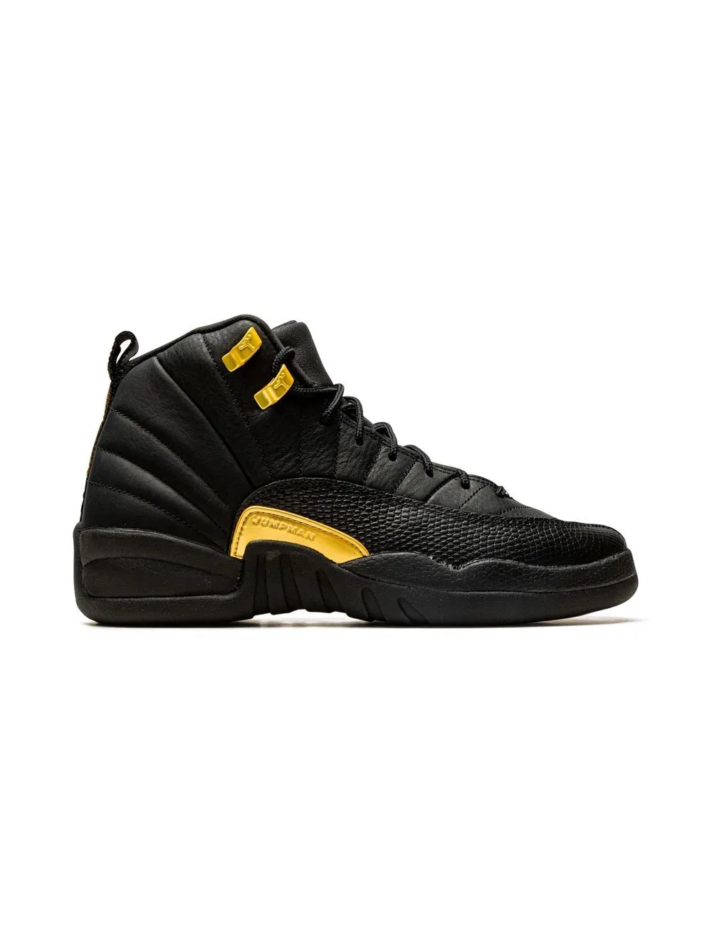 Высокие кроссовки Air Jordan 12 Jordan Kids, черный — фото 2