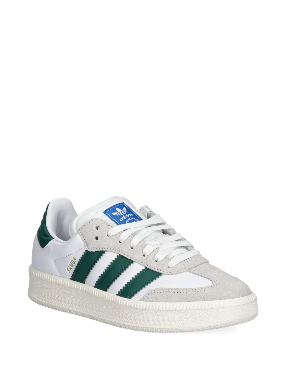 Кроссовки Samba XLG на шнуровке Adidas, белый — фото 2