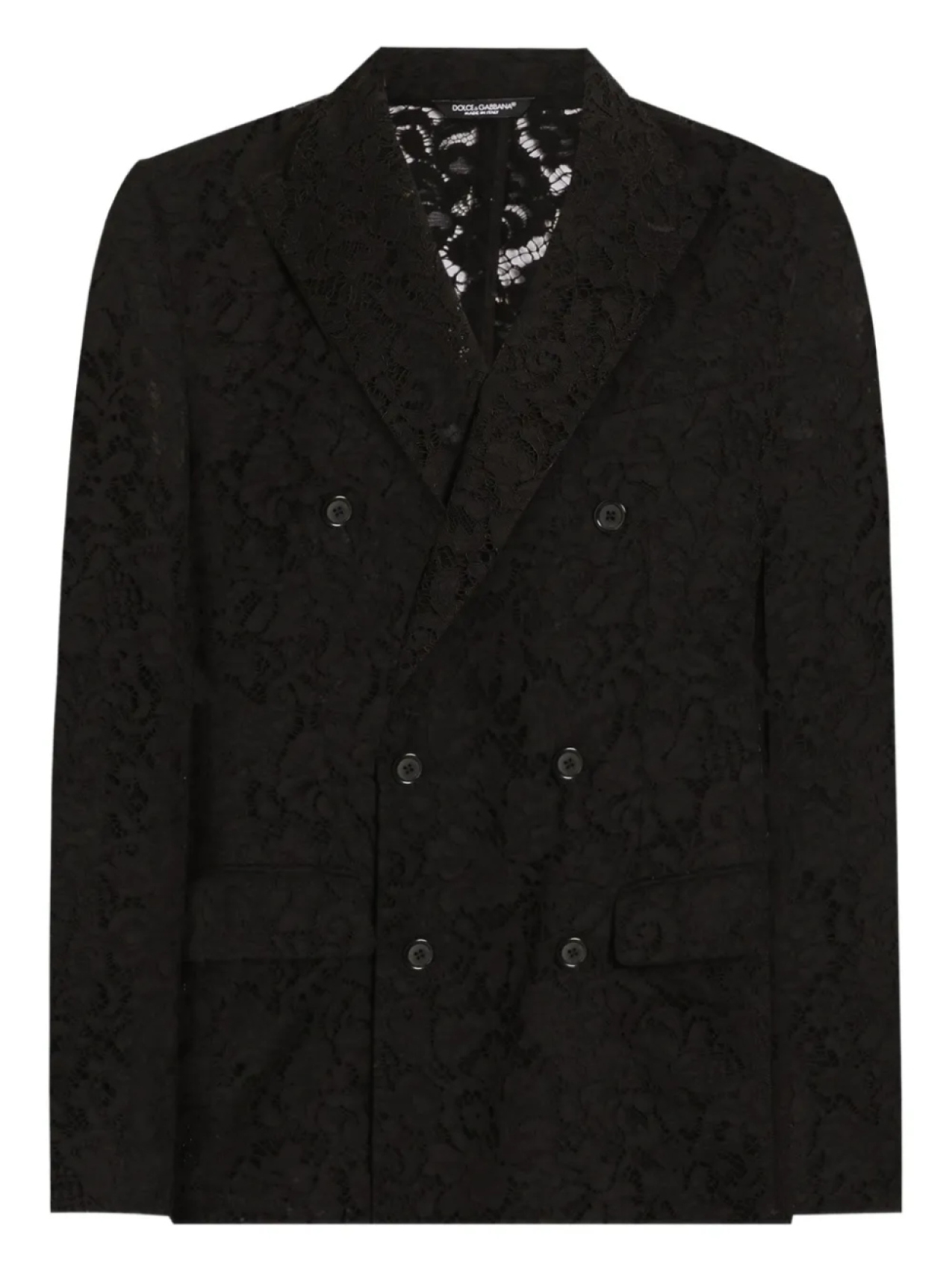 

Dolce & Gabbana двубортный пиджак Sicilia, черный