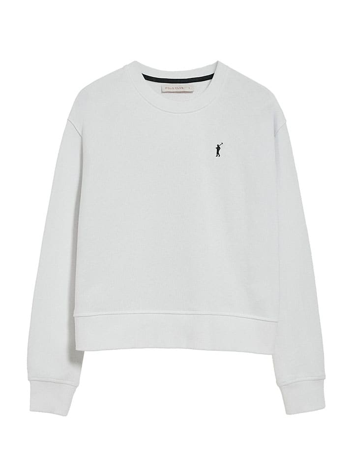 

Белая толстовка Polo Club